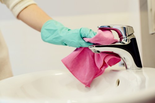 Reusable household items prepared for charity donation