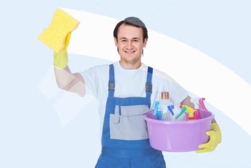 Domestic and commercial cleaners in Hammersmith at work