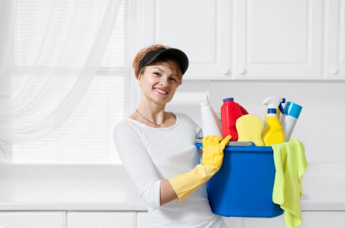 Professional oven cleaning in a Hammersmith kitchen