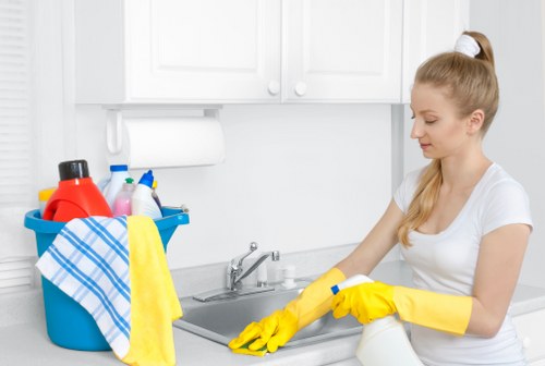 Responsible business practices in a professional cleaning company